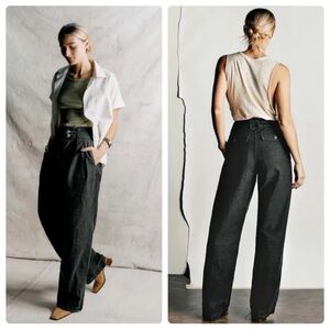 imogene + willie Charcoal Straight Leg Jeans